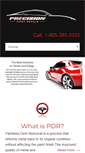 Mobile Screenshot of precisiondent.ca
